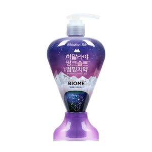 히말라야 핑크솔트 바이옴 펌핑치약 285g