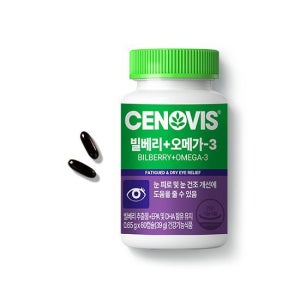 세노비스 빌베리 오메가3 60캡슐 1개월분