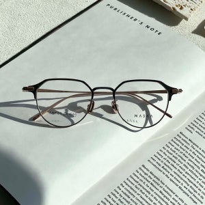 마스카 안경 프리 디코드 버트 Free_DeCODE BURT 51 04R 매트블랙 로즈골드 여자 남자 하금테 티타늄 안경테