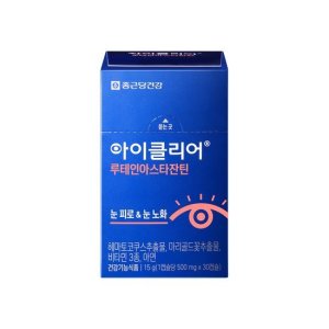 종근당건강 아이클리어 루테인아스타잔틴 30캡슐