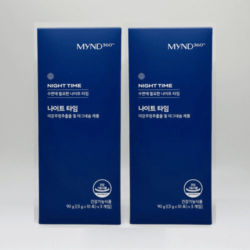 <b>뉴스킨</b> MYND360 나이트타임 <b>수면</b>건강 30포 X2개