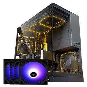 GEO메트릭퓨처 Model5 + Silence GI 140 ARGB (블랙 패키지)