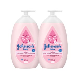 존슨즈베이비 핑크 로션 500ml 더블기획
