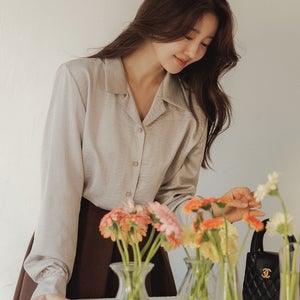 no.6287 글로시마인 블라우스