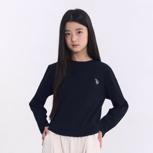 [더데이걸][온라인전용] 심플 로고 긴팔티 TGLA25FYE
