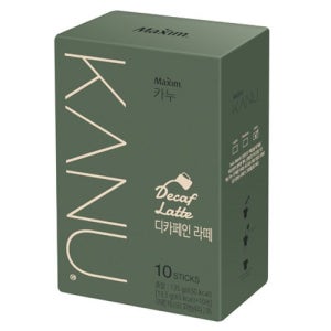 맥심 카누 디카페인라떼 10T