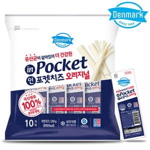 동원 동원 덴마크 인포켓치즈 오리지널 200g /스트링치즈