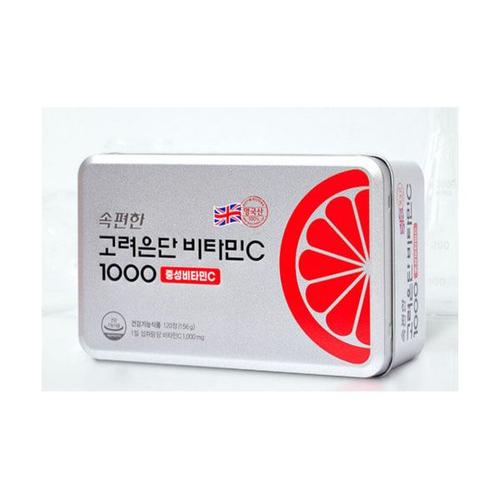 <b>유재석비타민</b> 중성비타민C 속편한비타민C1000 4개월분 국내산