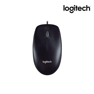 로지텍 국내정품 로지텍코리아 M90 USB 유선 마우스 블랙 좌우대칭형 디자인으로 왼손잡이도 사용가능/KH