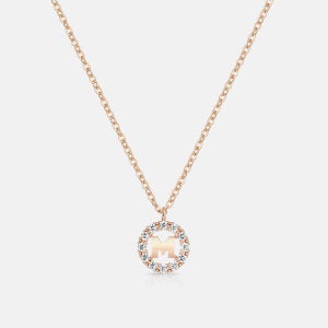 [온라인 단독] M베이직 스털링 실버 로즈 네크리스 A241SN9180RPA