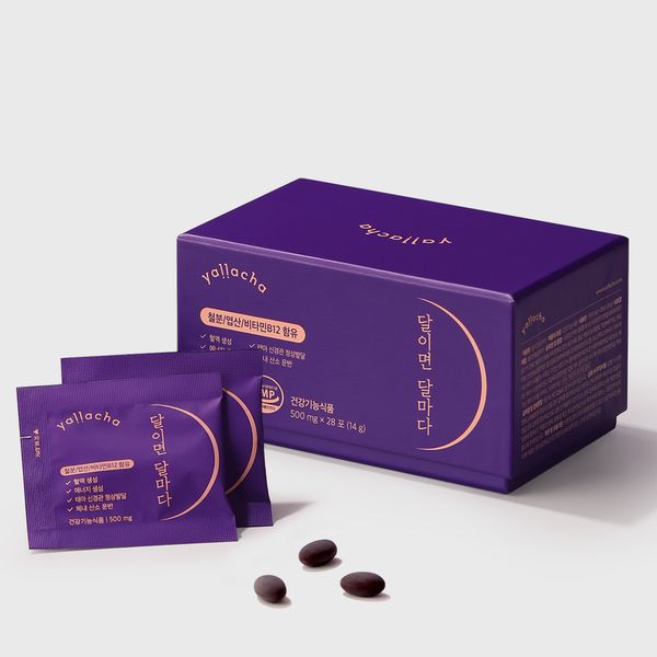 [얄라차] [츄어블 철분제] <b>달이면 달마다</b>