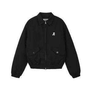 [레스트앤레크레이션] QUILTED BOMBER JACKET - BLACK RR243JK006BK