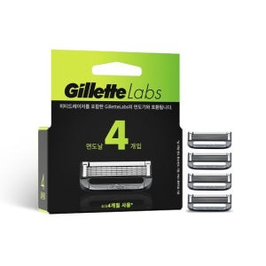 질레트 랩스 딥클레징바 4입날