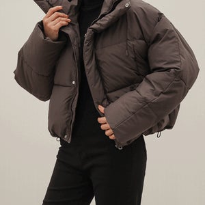 몬드후드패딩점퍼