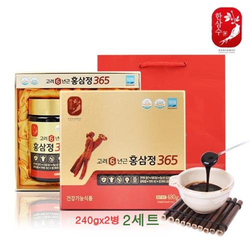 고려 6년근 <b>홍삼</b>정 농축액 엑기스 효능 <b>진세노사이드 rg1 rb1 rg3</b> 선물세트