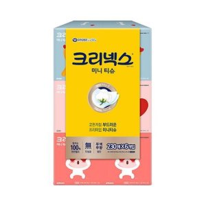 크리넥스 디럭스미니 각티슈 230매x6