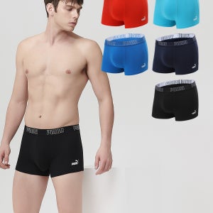 푸마 바디웨어 푸마 바디웨어 남성 면스판 드로즈 5종세트