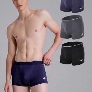 푸마 바디웨어 푸마 바디웨어 남성 블랙에디션 드로즈 3종세트 B팩