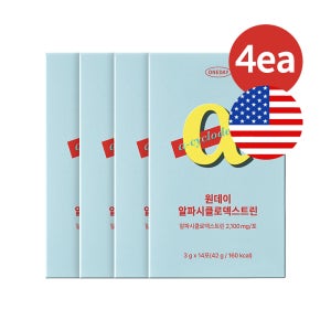 데이즈온 원데이 알파CD 파인애플맛 4박스