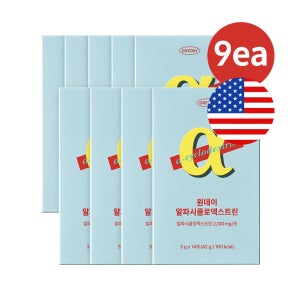 데이즈온 원데이 알파시클로덱스트린 알파CD 파인애플맛 9박스