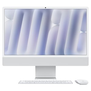 Apple 2024 아이맥 24 M4  실버  M4 8코어  8코어 GPU  16GB  256GB MWUC3KH/A
