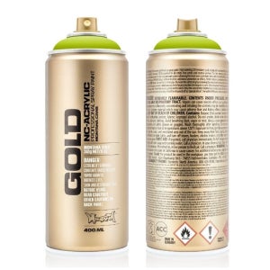 몬타나 골드 컬러 스프레이 400ml T9100 Magic White