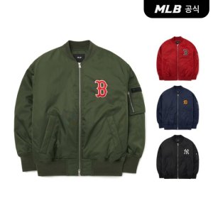 [MLB공식] 베이직 미디움로고 우븐 패디드 베이스볼 점퍼 (4 COLOR)