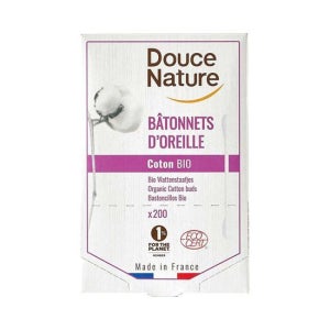 두스나뚜르 유기농 순면 면봉 200개입x3