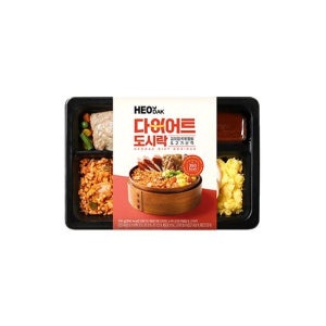 허닭 다이어트도시락 4팩+잡곡밥도시락 6팩