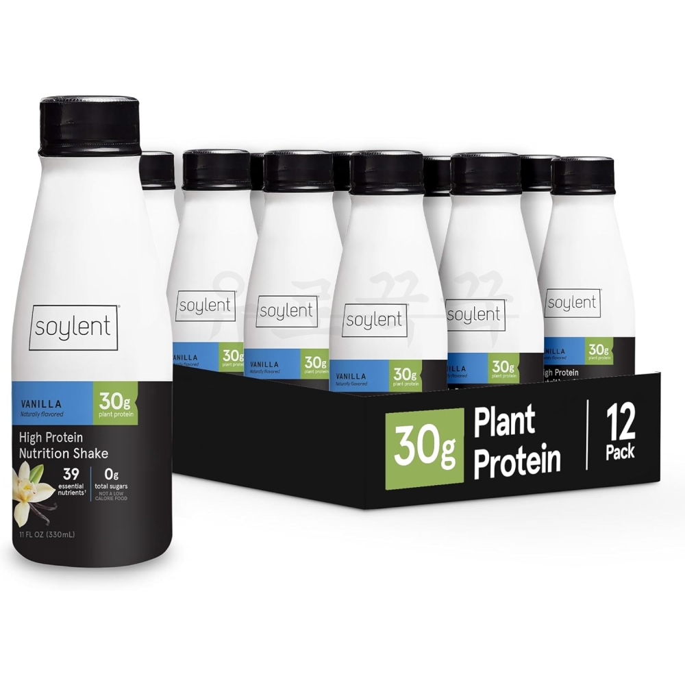 <b>소이렌트</b> 단백질 쉐이크 음료 바닐라 330ml x12팩  12개