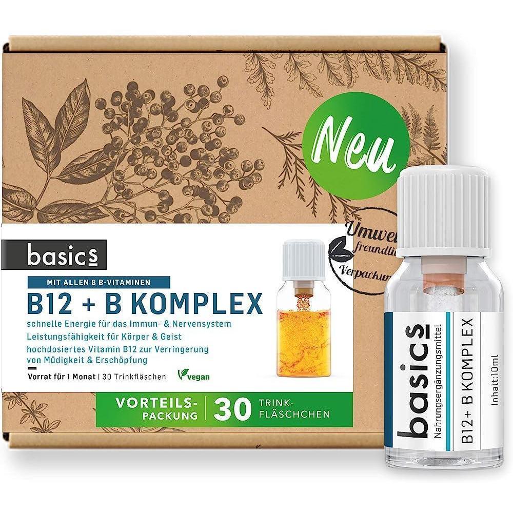 Basics 비타바움 <b>동일</b>함량 B12+ 컴플렉스 30병  300ml  1박스