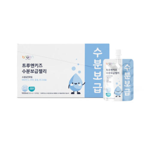 <b>트루엔</b> 키즈 수분보급젤리 <b>비타민C</b> 아연 100ml X10개