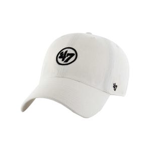 [47브랜드] (47Brand) 47브랜드 스탬프로고 클린업 화이트 / WH