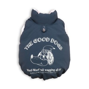long-lasting warmth with 100% wellon. Beau Beau Reversible Jacket_Navy