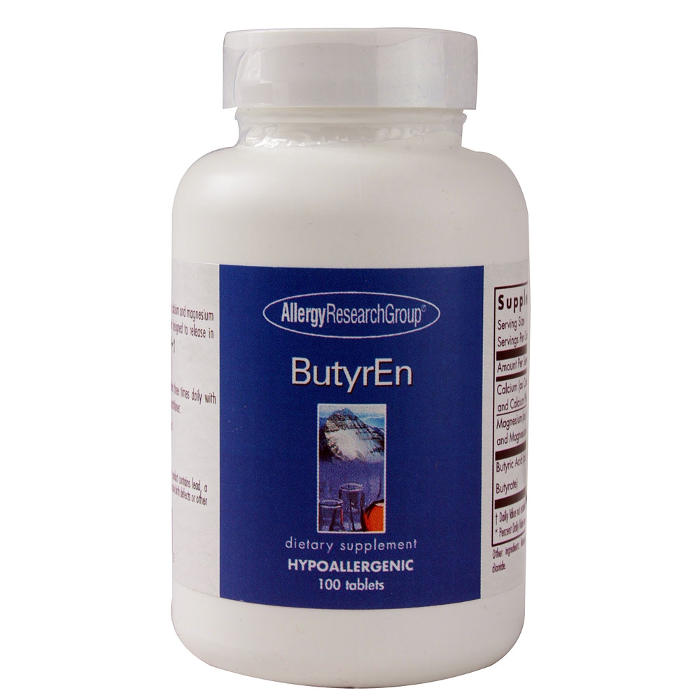 알레르기 연구 그룹 <b>BuTyRen</b> 100 지연 방출 베지테리언 캡슐