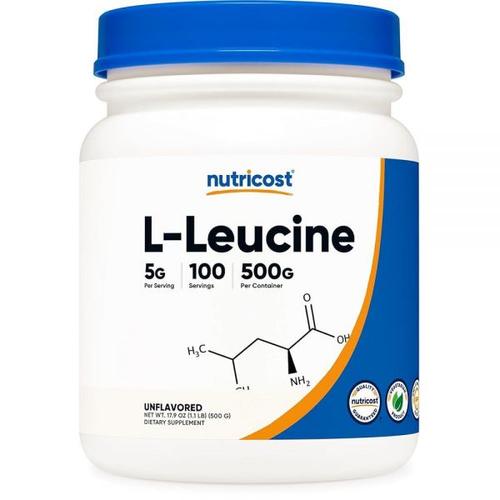 Nutricost 뉴트리코스트 퓨어 L<b>류신 파우더</b> 500g