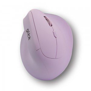 지클릭커 OFFICEPRO ERGO 버티컬 무소음 인체공학 블루투스 무선 OP70 (퍼플)