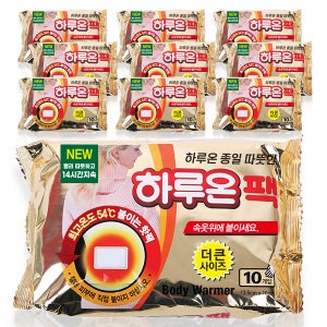 하루온 핫팩 100매 세트(손난로,파스형)