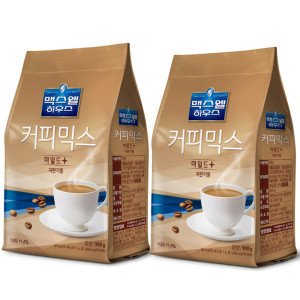 맥스웰하우스 동서식품 맥스웰하우스 마일드 플러스 커피믹스 900g x4개