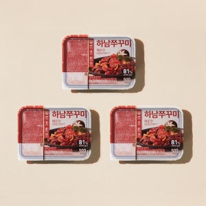주현푸드 (하남쭈꾸미)맛있게 매운맛 하남쭈꾸미 500g X 3팩