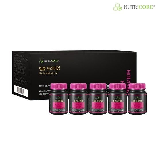 뉴트리코어 철분 프리미엄 x 4+1개입