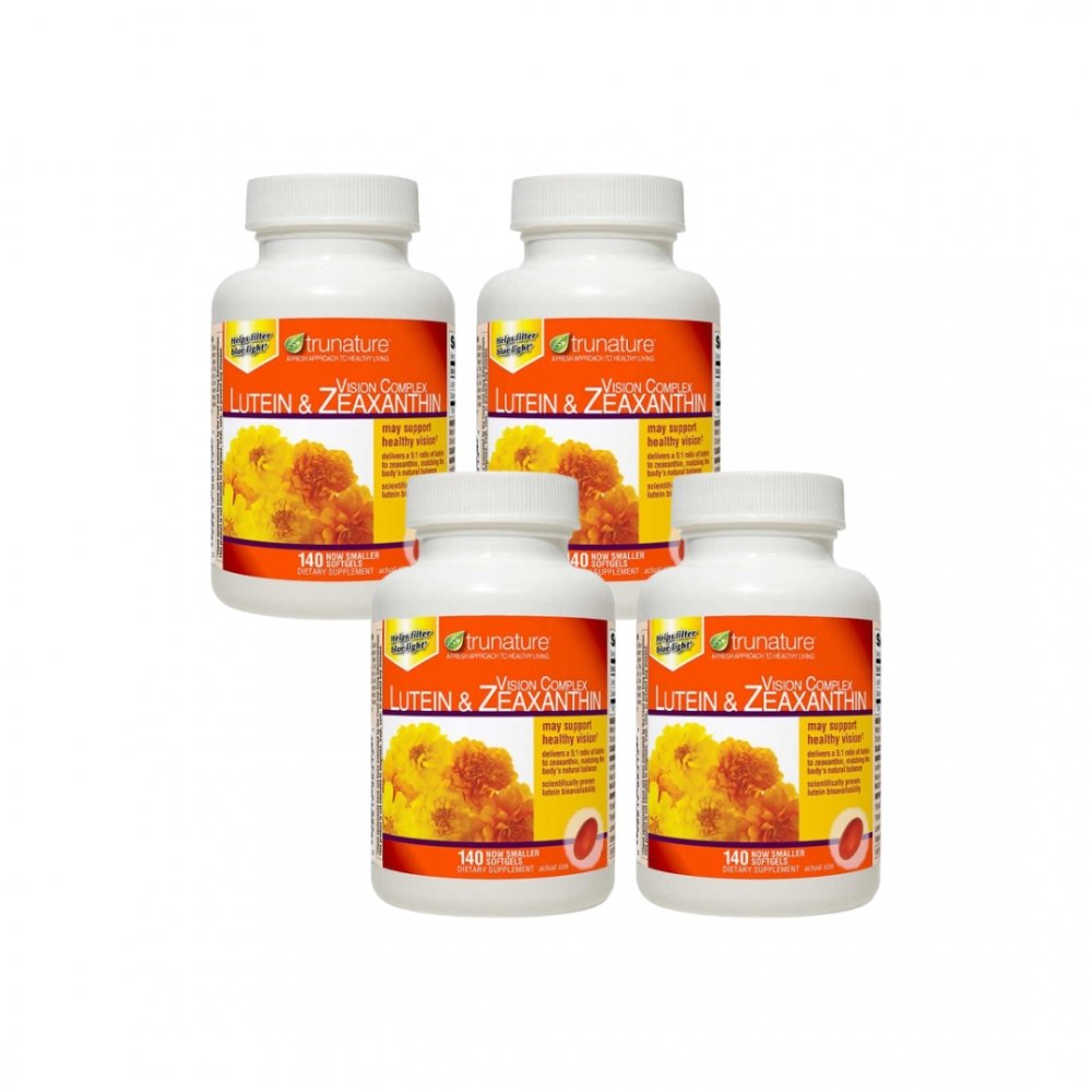 4개X  트루네이쳐  비전  Complex  <b>루테인</b>  앤  지아잔틴  140  소프트젤