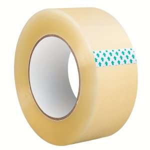 1롤 포장 테이프, 1.65인치 X 43.7야드, 냄새 없음, 배송 테이프, 포장 테이프 롤, 투명 포장 테이프, 이동 테이프, 상자 테이프, 우편 테이프, 포장 테이프 리필
