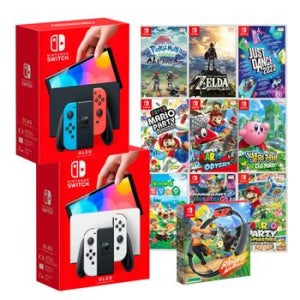 아트박스/닌텐도 닌텐도 스위치 OLED + 게임팩 선택 패키지
