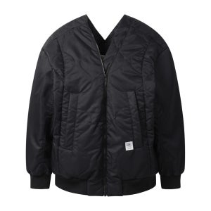 [래코드]RECODE 여성 Cocoon Shape Bomber 블랙 RQUAW24581BKX