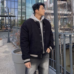 코듀로이 오버핏 야구점퍼 (45555)