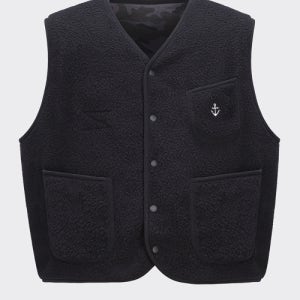 [피어리스니스] Graham Black Vest 25FW-VS-BL-PLNS