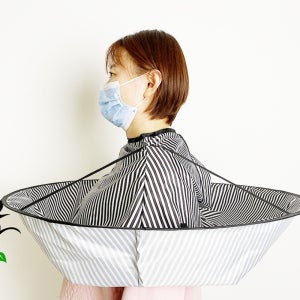 셀프 컷트보 가정용 미용실 커트 파마 가운 방수소재 헤어 이발 미용기구