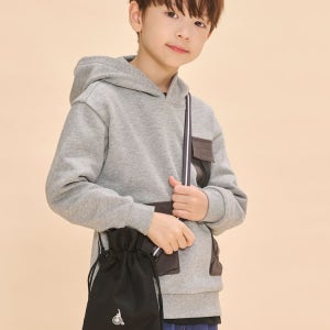 [빈폴 키즈] 베이직 미니 크로스백 - 블랙 검정색 BI51D2U565