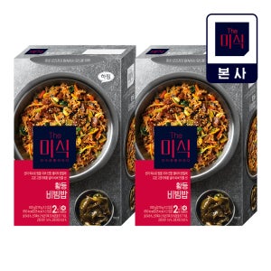 The미식 황등 비빔밥 420g 2개 (210g x 4개입)